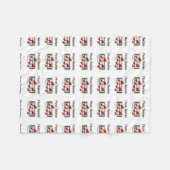 Couverture Polaire Professeur de musique (Devant (Horizontal))