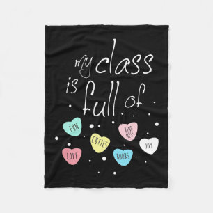Couverture Polaire Professeur Ma Classe Est Pleine De Plaisirs