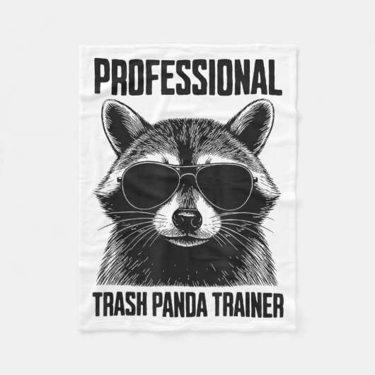Couverture Polaire Professional Trash Panda Trainer (Devant)