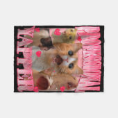 Couverture Polaire Professional Yapper Cat Funny Oddly Specific Dank  (Devant (Horizontal))