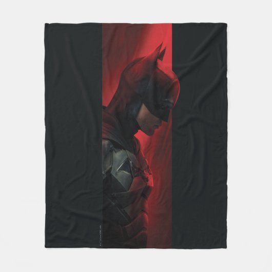 Couverture Polaire Profil Batman Red Bar (Devant)