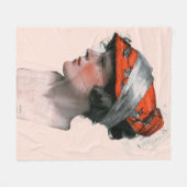 Couverture Polaire Profil de la femme (Devant (Horizontal))