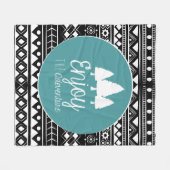 Couverture Polaire Profitez Du Boho Adventure (Devant (Horizontal))