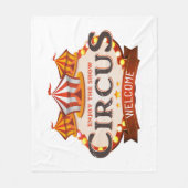 Couverture Polaire Profitez du cadeau de cirque (Devant)