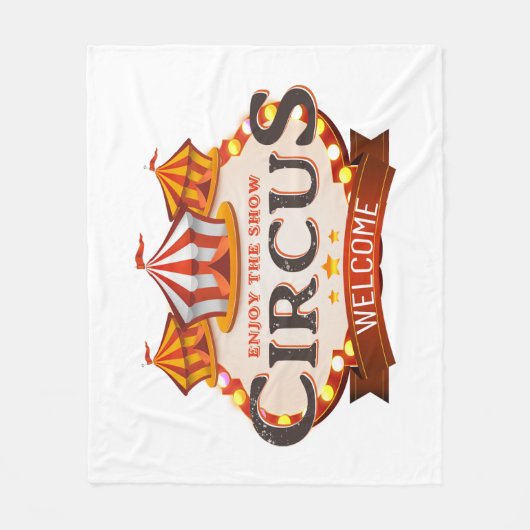 Couverture Polaire Profitez du cadeau de cirque (Devant)
