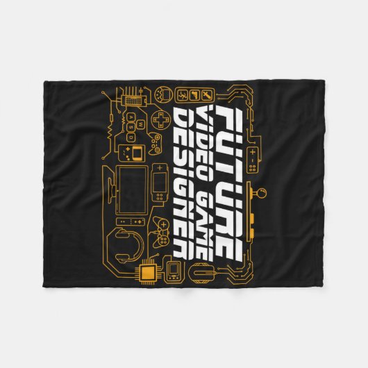 Couverture Polaire Programmateur de programmation de jeu vidéo futur (Devant (Horizontal))