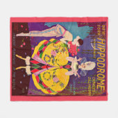 Couverture Polaire Programme Hippodrome de New York des années 1920 (Devant (Horizontal))