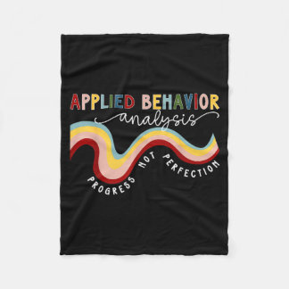 Couverture Polaire Progress Not Perfection Applied Behavior Analysis 