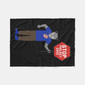 Couverture Polaire Projet "vermin" Stop Activist Project 2025. (Devant (Horizontal))