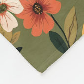 Couverture Polaire Promenade dans le jardin (Coin)