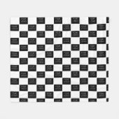 Couverture Polaire Promo du logo de l'entreprise professionnelle mode (Devant (Horizontal))