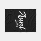 Couverture Polaire Promoted To Aunt Est. 2026 Auntie 2026 Loading New (Devant (Horizontal))