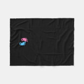 Couverture Polaire Promoted To Auntie 2025 New Aunty First Time Aunt (Devant (Horizontal))