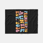 Couverture Polaire Promoted To Auntie 2026 Future Soon To Be New Aunt (Devant (Horizontal))