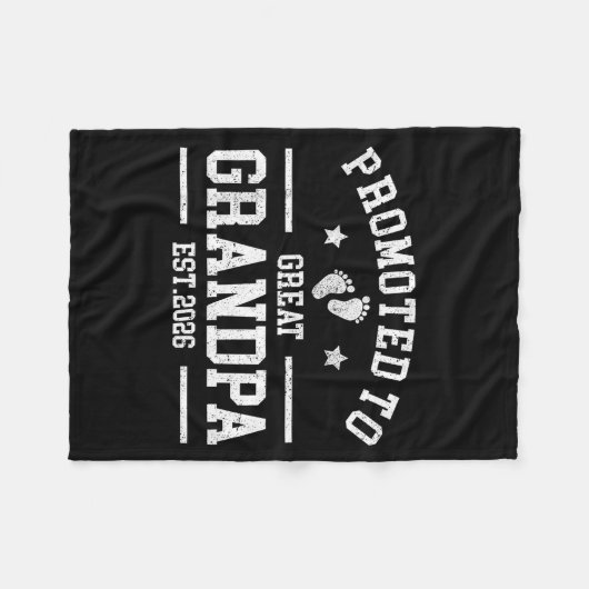 Couverture Polaire Promoted To Great Aunt Est 2026 New Great Aunt Fat (Devant (Horizontal))