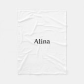 Couverture Polaire Promotion simple de marque 30" x 40" (Devant)