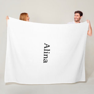 Couverture Polaire Promotion Simple de Marque 60" x 80"