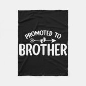 Couverture Polaire Promu À Frère Grossesse Funny Faire-part B (Devant)