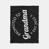 Couverture Polaire Promu À Grand-Mère Est. 2022 I (Devant)