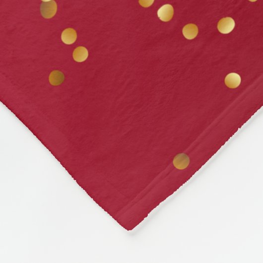 Couverture Polaire Proposition de mariage des Coeurs rouges (Coin)