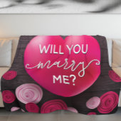 Couverture Polaire Proposition de mariage - Me marierez-vous ?