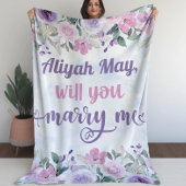 Couverture Polaire Proposition De Mariage - Voulez-Vous M'Épouser ?