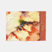 Couverture Polaire Prose Camellia - Sans Pros (Monogrammé) (Devant (Horizontal))