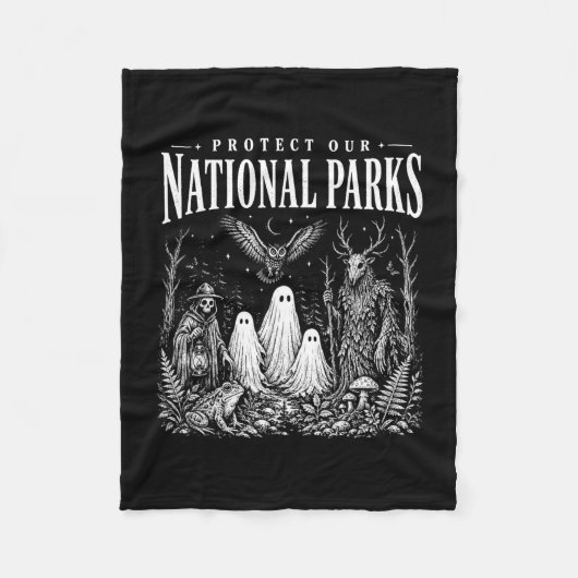 Couverture Polaire Protéger les parcs nationaux ou hanter la cour arr (Devant)