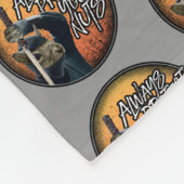 Couverture Polaire Protégez toujours vos noix - drôle d'écureuil ninj (Coin)