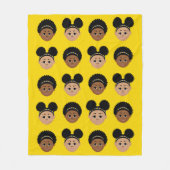 Couverture Polaire #Proud2BNaturalMe #SGR Blanche polaire (Devant)