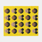 Couverture Polaire #Proud2BNaturalMe #SGR Blanche polaire (Devant (Horizontal))