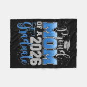 Couverture Polaire Proud Mom Of A Cl Of 2026 Graduate Senior Graduati (Devant (Horizontal))