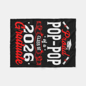 Couverture Polaire Proud P-p Of A Cl Of 2026 Graduate Senior Graduati (Devant (Horizontal))