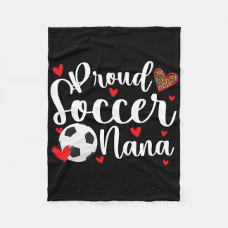 Couverture Polaire Proud Soccer Nana Of A Soccer Player Nana 