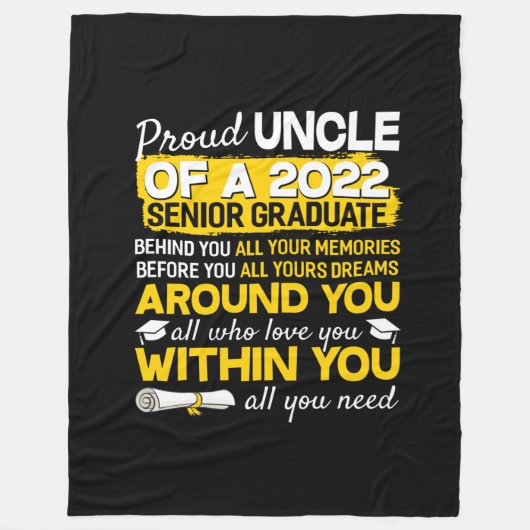 Couverture Polaire Proud Uncle of A 2022 (Devant)