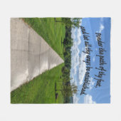 Couverture Polaire Proverbes 4:26 (Devant (Horizontal))