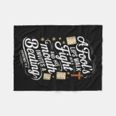 Couverture Polaire Proverbs 18 6 _ Bible Verse  (Devant (Horizontal))