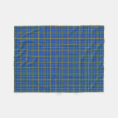Couverture Polaire Province de la Nouvelle-Écosse Canada Tartan (Devant (Horizontal))