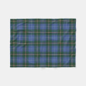 Couverture Polaire Province de la Nouvelle-Écosse Tartan original (Devant (Horizontal))