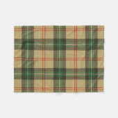 Couverture Polaire Province de la Saskatchewan Tartan original (Devant (Horizontal))