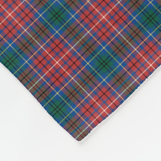 Couverture Polaire Province de tartan du Canada de (Coin)