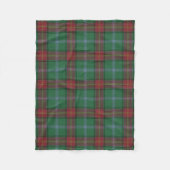 Couverture Polaire Province du Manitoba Tartan original (Devant)