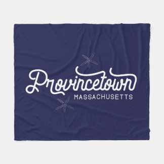 Couverture Polaire Provincetown Massachusetts Fleece Blanket
