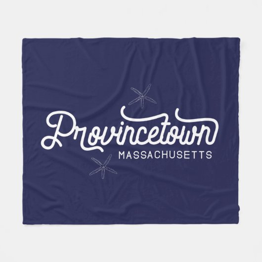 Couverture Polaire Provincetown Massachusetts Fleece Blanket (Devant (Horizontal))