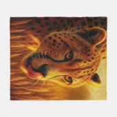 Couverture Polaire Prowling Cheetah (Devant (Horizontal))