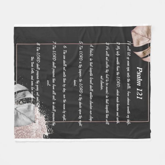 Couverture Polaire Psaume 121  (Devant (Horizontal))