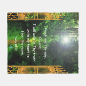 Couverture Polaire Psaume 86:11 (Devant (Horizontal))