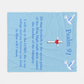 Couverture Polaire Psaume 91 (Devant (Horizontal))