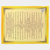 Couverture Polaire Psaume 91 (Devant (Horizontal))