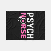 Couverture Polaire Psych Nurse Believe In Yourself Sitive Quote Desig (Devant (Horizontal))